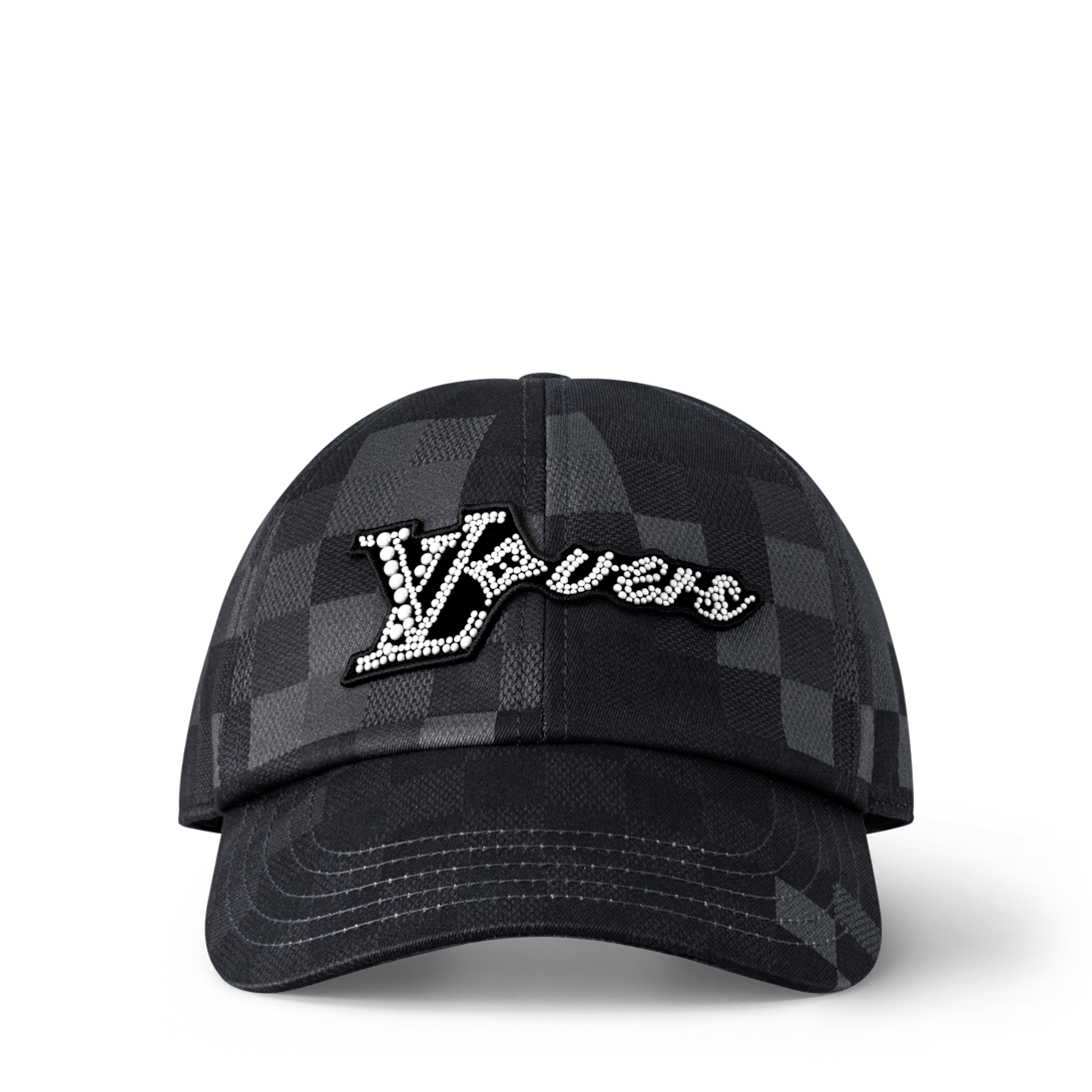 LV Vers Damoflage Cap - Luxury S00 Black | LOUIS VUITTON